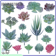 HOBBYHUB Green Desktop Fake Plants 27 Styles Bedroom Artificial Succulents Plants
