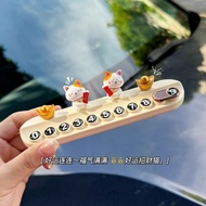 Cat Car Temporary Parking Sign Female Car Moving Phone Sign Car Mobile Phone Number Sign Decoration 