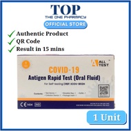 ALLtest Saliva Rapid Antigen Test Kit COVID 19 Home Test Kit
