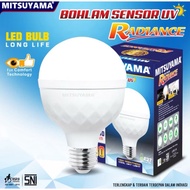 MATAHARI CAHAYA 30watt 40W Solar Sensor Bulb White Light Automatic On