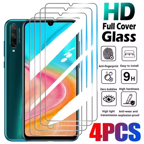 2-4Pcs Tempered Glass For Honor 10 20 30 Lite 9A 9C 9x Pro Full Cover Screen Protector Film For Hono