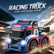 2.4G RC Drift Car 4WD Mini Remote Control Racing Car Truck Toy with LED Light Type-C Charging Indoor