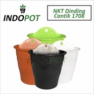 Beautiful NKT Tall Wall Pot 1708 Colorful Beautiful Tall Pot - 1708 Flower Pot