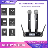 Wireless microphone for household karaoke one on two outdoor sound television singing ktv karaoke conference performance microphone