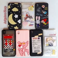Oppo A37 A37f Case Softcase Character Image Crescent Moon Rabbit Nasa Korea Army White Cartoon