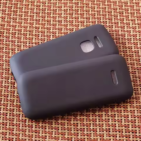 Black Soft TPU Case Silicone Soft Shell Guard On for Nokia 215 225 Protective Back Matte TPU Cover P