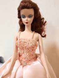 OOAK peach Gown for Barbie Jenny Doll