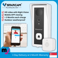 VSTARCAM DB6 Smart WIFI Video Doorbell with Chime