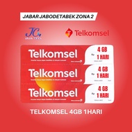 TELKOMSEL 4GB 1HARI (JABAR JABO)