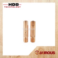 1 PIECE-HDB TECHNOLOGY WELDING MB CONTACT TIP MIG 15AK M6x25 DIA.6MM (0.8MM/1.0MM)