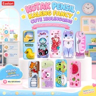 Tin Pencil Case Xiaolingjing Cute Character Tin Pencil Case/