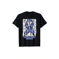 Esophageal Cancer Awareness Messed with Wrong Family Ribbon Graphic T-Shirt - Cotton Heavyweight sm,