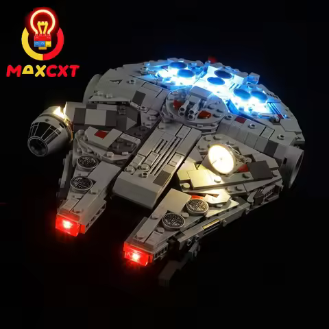 MAXCXT LED Light Set For LEGO 75375 Millennium Falcon ™ DIY Decorative Lamp (Not Include Lego Buildi