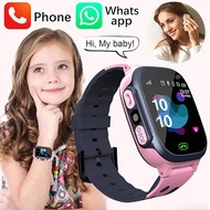 Kids Smart Watch Sim Card Call Phone Smartwatch for Children SOS Photo Waterproof Camera LBS Locatio