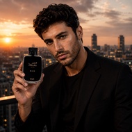 Luxury Black Perfume for Men Strong Elegant Scent