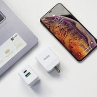 30W-PD/QC3.0雙孔快速充電器