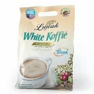 LUWAK WHITE COFFEE LESS SUGAR 10 SACHET