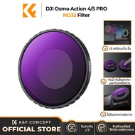 K&F CONCEPT 6PCS Action Camera Filter Set(CPL+ND8+ND16+ND32+ND64+ND256)Circular Polarizing Filter Ne