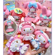 Sanrio MINISO Mystery Boxes Sitting Posture Meredith Ornaments Blind Box Secret Figure Toys Collectible