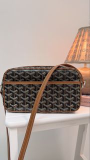 99% New Goyard Cap Vert 相機包 Tan 色 正版正貨