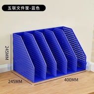 [HTK1036People]File Frame Vertical Bookshelf Desktop Book Stand File Storage Box Book Stand Rack Off