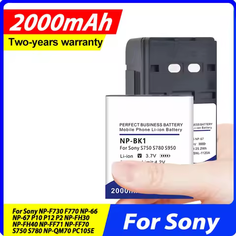 NP-FF70 NP-BK1 New Battery For Sony NP-F730 F770 NP-66 NP-67 P10 P12 P2 NP-FH30 NP-FH40 NP-FF71 NP-F