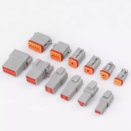 1Set Deutsch DT Connector DT06-2S/DT04-2P 2P 3P 4P 6P 8P 12P Waterproof Electrical Connector Kit For