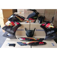 KAWASAKI ZX150 KR150 NINJA RR COVER SET BLACK