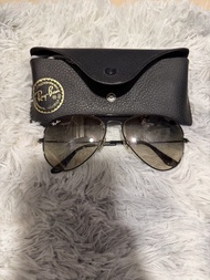 Ray-Ban Aviator Sunglasses with Case classic/ ： 雷朋 飛行員系列太陽眼鏡 / 飛官墨鏡/