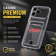 OPPO A6C CLEAR CARD CASE CARD SLOT OPPO A6C
