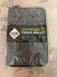 ［全新］Code10 RFID-Safe Travel Wallet 防盜旅行