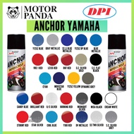 ANCHOR MOTORCYCLE SERIES CAN SPRAY PAINT CAT SPRAY TIN SILVER GREY CYAN BIRU GP YAMAHA Y110SS Y125ZR RXZ Y15ZR Y15 LC135