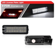 For Porsche Boxster Cayman Carrera Cayenne 987/997/958 2x CANBus Error Free White Led Number License
