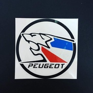 Peugeot Sticker Logo Circle