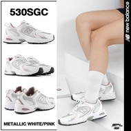 New Balance รองเท้าผ้าใบ รองเท้าลำลอง รองเท้า นิวบาลานซ์ NB ND UX 530 MR530SGC METALLIC WH/PK(4990)