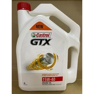 CASTROL MINERAL 15W-40 4LITERS ENGINE OIL MINYAK HITAM 4L 15W40 15 40 15-40 15W 40