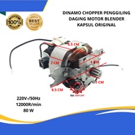 MEAT GRINDER CHOPPER DYNAMO | ORIGINAL CAPSULE BLENDER MOTOR