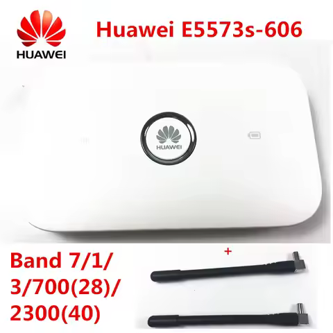 Unlocked Huawei E5573 E5573s-606 CAT4 150M 4G WiFi Router Wireless Mobile Wi Fi Hotspot band 28 700m