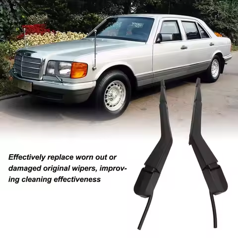 1 Pair Car Headlight Wipers Arms A1268204544 Wear Resistant Headlamp Wiper Replacement For MERCEDES