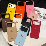 3D Horse Letters Dermal Phone Case For iPhone 16 15 14 13 12 11 Pro Max X Xr Xs Max 7 8 Plus SE2020