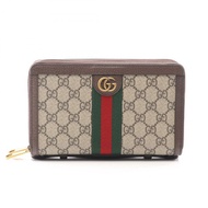 GUCCI Ophidia 旅行包 GG Supreme Around 長皮夾 75161096IWT8745 皮革 PVC 米色多色 全新男式