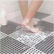 Non-slip Bath Mats Bathroom Square PVC Bathmats Home Kitchen Floor Mats For Toilet Bathroom Carpet