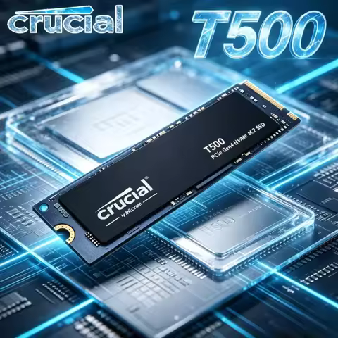 Crucial T500 2TB M.2 NVMe PCIe4.0 High Speed SSD 7300MB/s Game Storage Solid Drive Wide Compatibilit