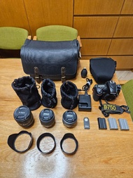 Nikon D750 Full Frame 單反相機 + 3支鏡頭 (35mm/50mm/24-85mm)