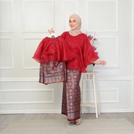 kids kurung oganza kain songket