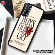 HP HS18 Case Realme 7 - 7 Pro Softcase Glass Kaca - Hardcase 2D Glossy - Protective Phone Case Lates