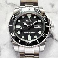 CUSTOM BUILT SEIKO SUBMARINER ceramic jam pria diver