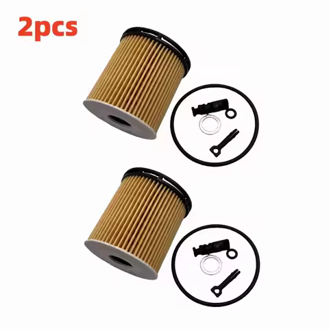 1/2 Pcs Car Filter K3 Oil Filter 263502M000 Filter Cotton Paper Fuel Filter For Kia 1.6L Engine 2635