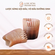 Horn Comb Shampoo, Durable Beautiful Horn Hair Treatment | Thanh MAI Horn Comb