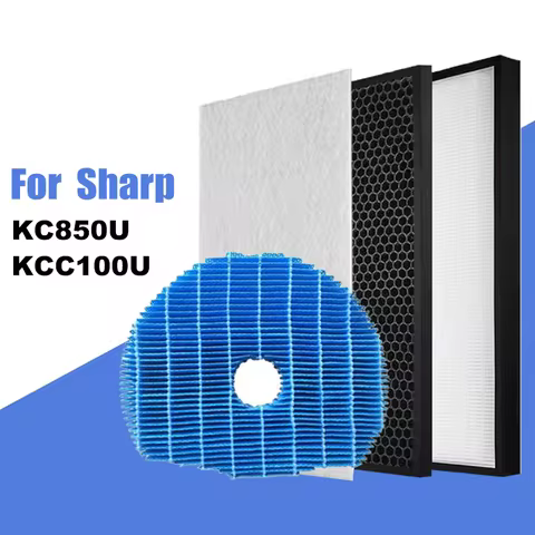 FZC100HFU FZC100DFU FZ-C100HFU FZ-C100DFU Replacement True HEPA Deodorizing Filter for Sharp Air Pur